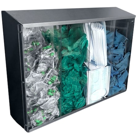 Omnimed Composite Bulk Dispenser - Quad Compartment 307034